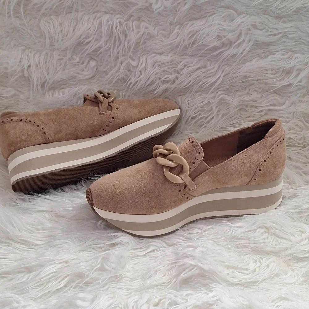 Hey Girl By Corkys SO What Slip -on Platform Shoes